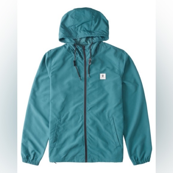 Element Alder Windbreaker Shell Jacket Mens NWT - Picture 2 of 11